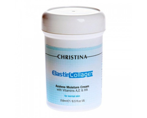 CHRISTINA Elastin Collagen Azulene Moisture Cream for Normal skin 250ml