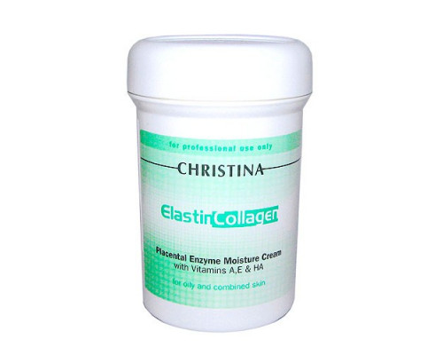 CHRISTINA Elastin Collagen Placental Enzyme Moisture Cream 250ml