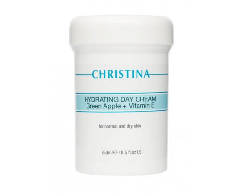CHRISTINA Hydrating Day Cream Green Apple Cream + Vitamin E 250ml