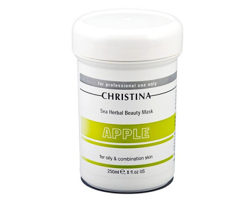 CHRISTINA Sea Herbal Beauty Green Apple Mask for Oily & Combination skin 250ml
