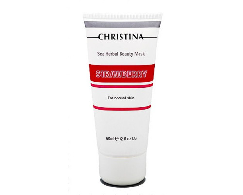 CHRISTINA Sea Herbal Beauty Strawberry Mask for Normal skin 60ml