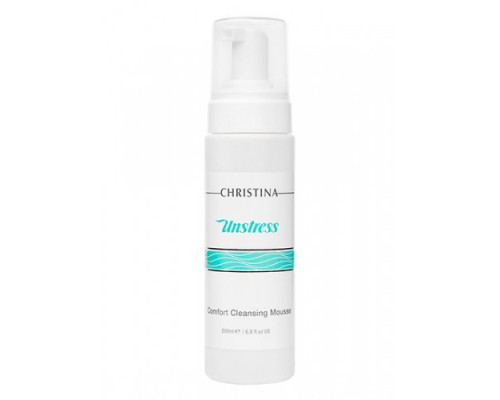 CHRISTINA Unstress Comfort Cleansing Mousse 200ml
