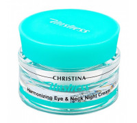 CHRISTINA Unstress Harmonizing Eye & Neck Night Cream 30ml
