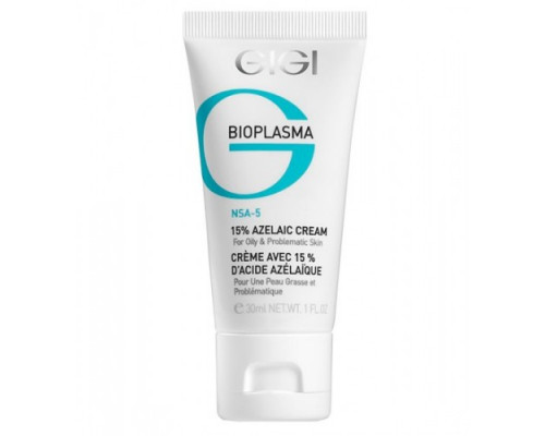 GIGI Bioplasma 15% Azelaic Cream for Oily Skin 30ml
