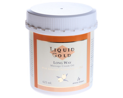 ANNA LOTAN Liquid Gold Long Way Massage Cream Oil 625ml